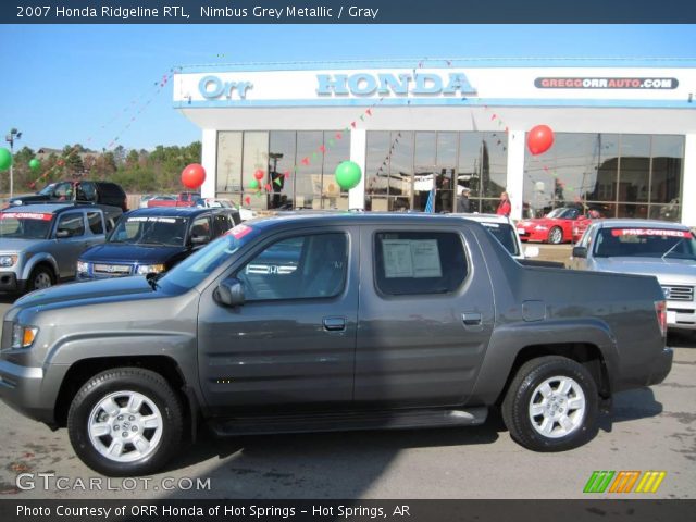2007 Honda Ridgeline RTL in Nimbus Grey Metallic
