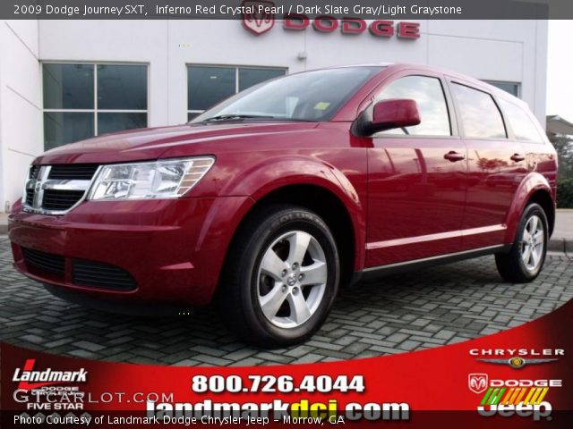 2009 Dodge Journey SXT in Inferno Red Crystal Pearl