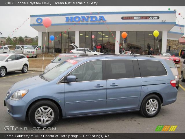 2007 Honda Odyssey EX-L in Ocean Mist Metallic