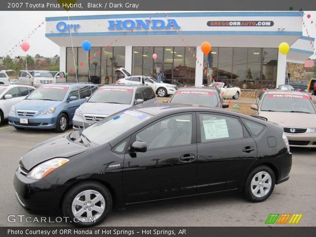 2007 Toyota Prius Hybrid in Black