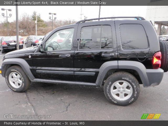 2007 Jeep Liberty Sport 4x4 in Black Clearcoat