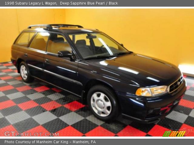 1998 Subaru Legacy L Wagon in Deep Sapphire Blue Pearl