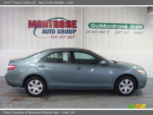 2007 Toyota Camry LE in Aloe Green Metallic