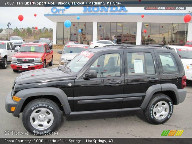 2007 Jeep Liberty Sport 4x4 in Black Clearcoat