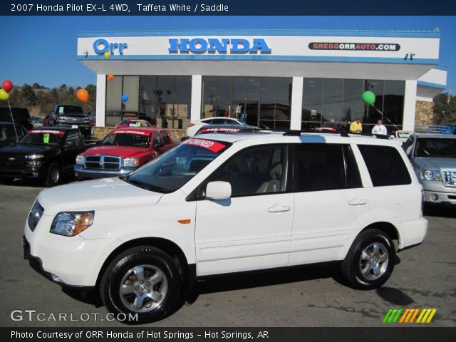 2007 Honda Pilot EX-L 4WD in Taffeta White