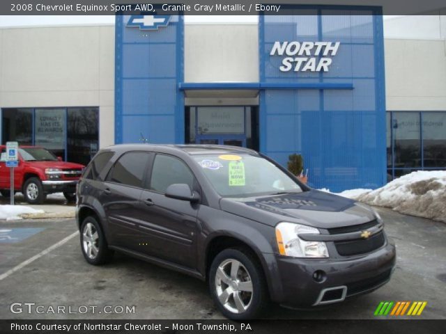 2008 Chevrolet Equinox Sport AWD in Granite Gray Metallic