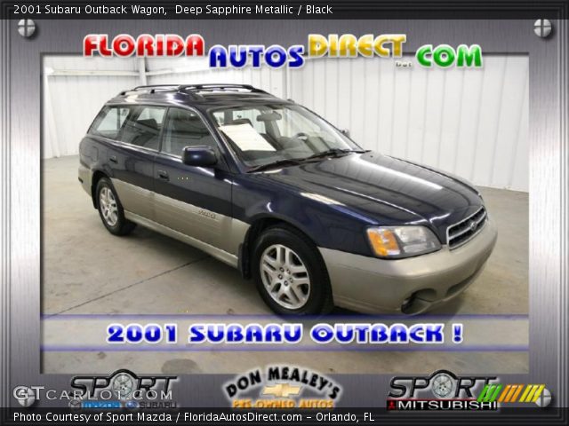 2001 Subaru Outback Wagon in Deep Sapphire Metallic