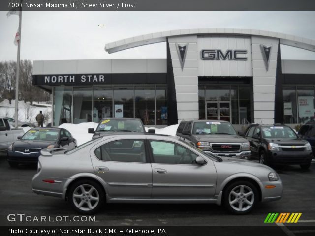 2003 Nissan Maxima SE in Sheer Silver