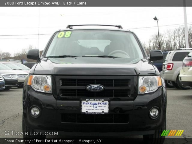 2008 Ford Escape Limited 4WD in Black