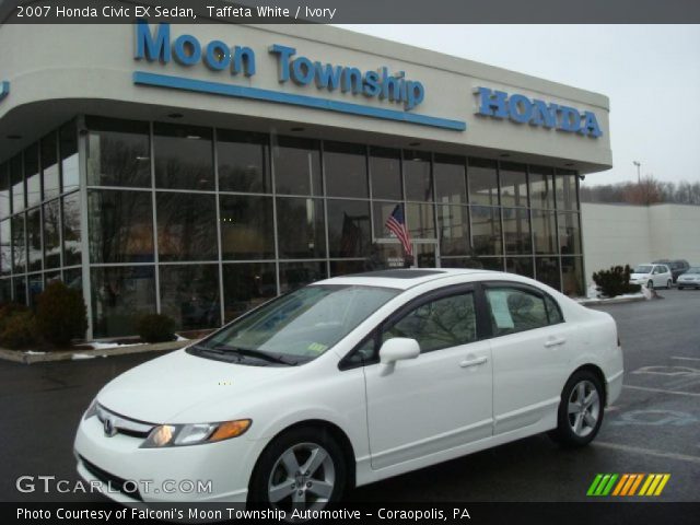 2007 Honda Civic EX Sedan in Taffeta White