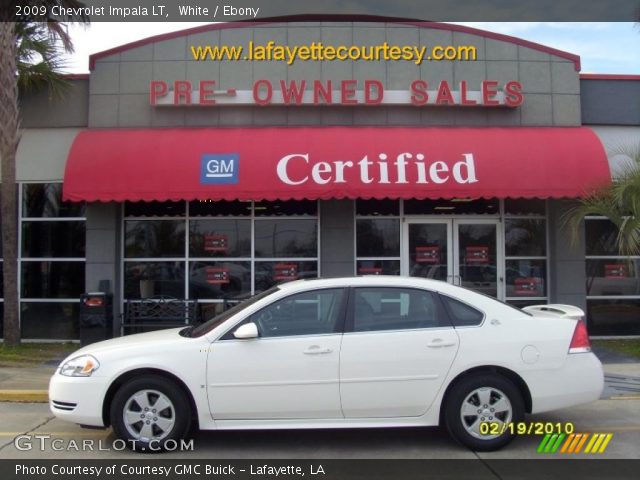 2009 Chevrolet Impala LT in White