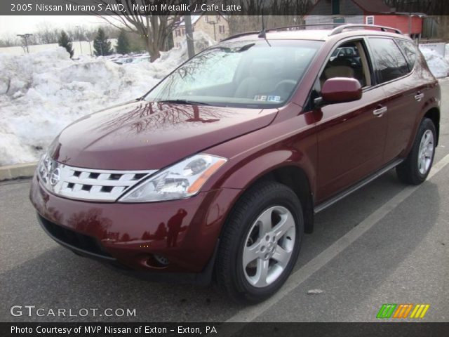 2005 Nissan Murano S AWD in Merlot Metallic