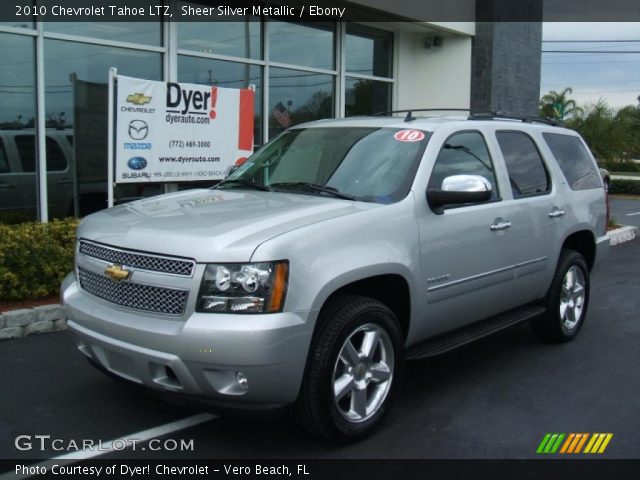 2010 Chevrolet Tahoe LTZ in Sheer Silver Metallic