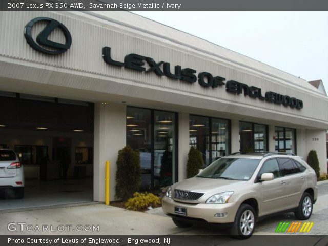 2007 Lexus RX 350 AWD in Savannah Beige Metallic