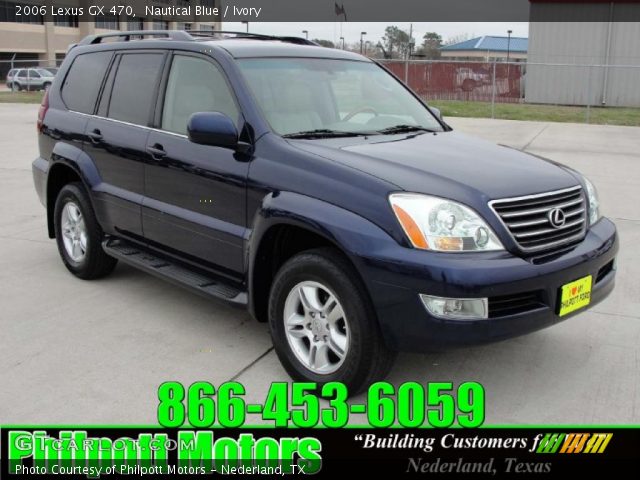 2006 Lexus GX 470 in Nautical Blue