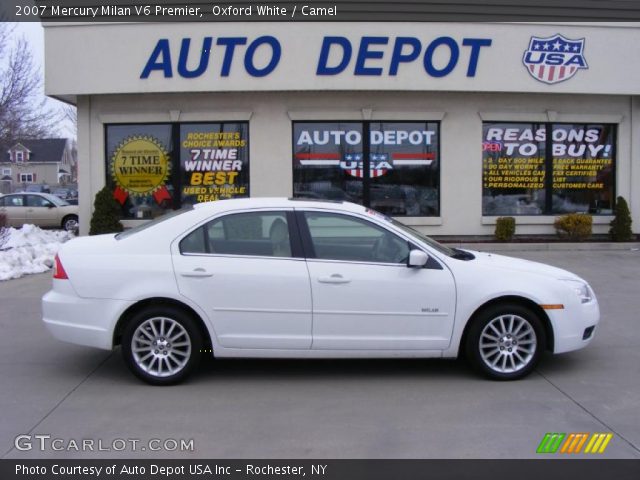 2007 Mercury Milan V6 Premier in Oxford White