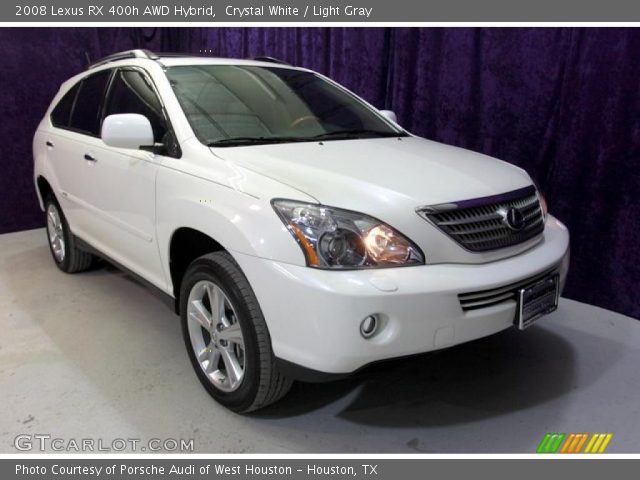 2008 Lexus RX 400h AWD Hybrid in Crystal White