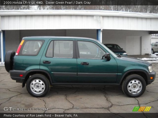 2000 Honda CR-V LX 4WD in Clover Green Pearl