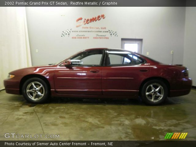 2002 Pontiac Grand Prix GT Sedan in Redfire Metallic