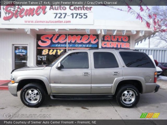 2003 Chevrolet Tahoe LT 4x4 in Light Pewter Metallic