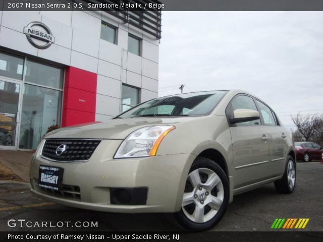2007 Nissan Sentra 2.0 S in Sandstone Metallic