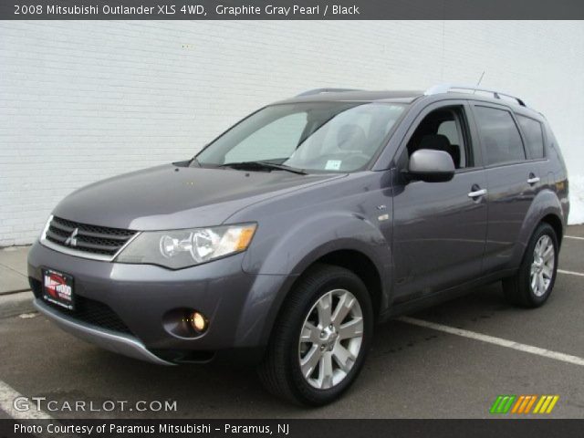 2008 Mitsubishi Outlander XLS 4WD in Graphite Gray Pearl