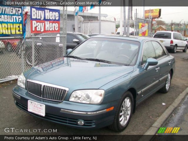 2004 Hyundai XG350 L Sedan in Celadon Green Metallic