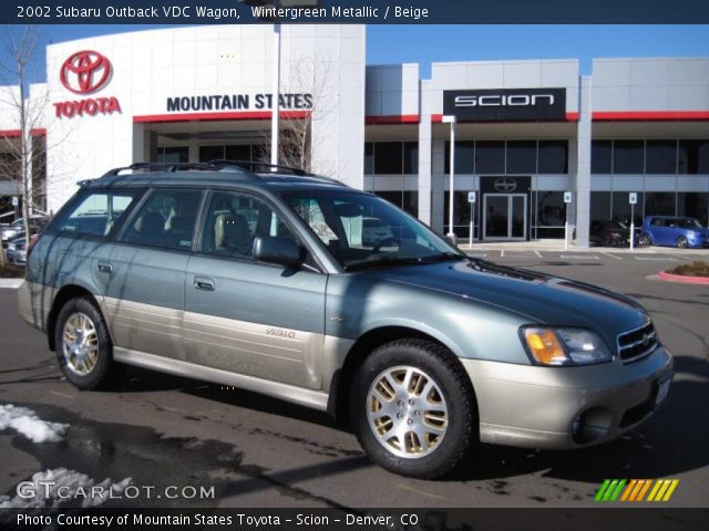 2002 Subaru Outback VDC Wagon in Wintergreen Metallic