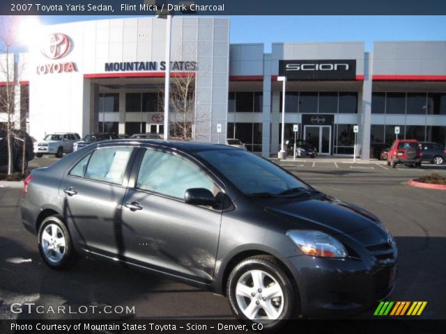 2007 Toyota Yaris Sedan in Flint Mica