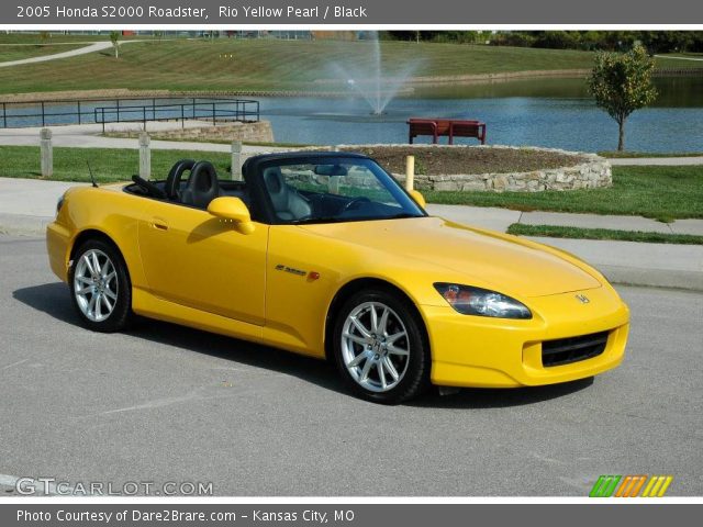 2005 Honda S2000 Roadster in Rio Yellow Pearl