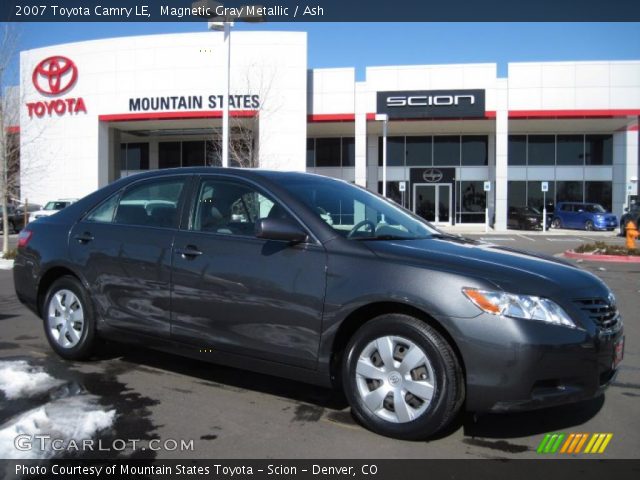 2007 Toyota Camry LE in Magnetic Gray Metallic