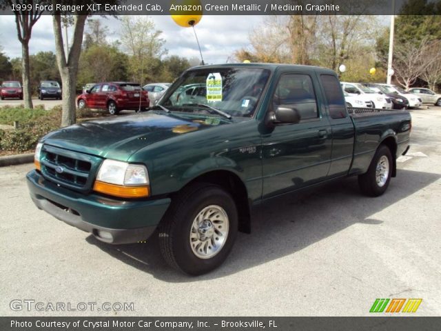 1999 Ford Ranger XLT Extended Cab in Amazon Green Metallic