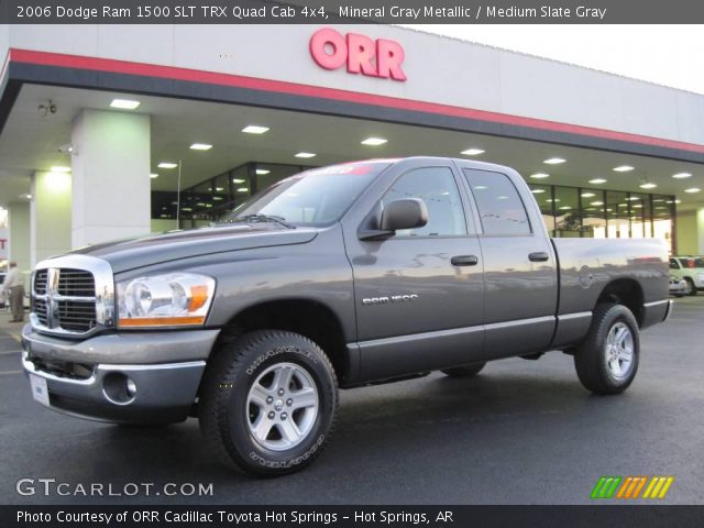 2006 Dodge Ram 1500 SLT TRX Quad Cab 4x4 in Mineral Gray Metallic