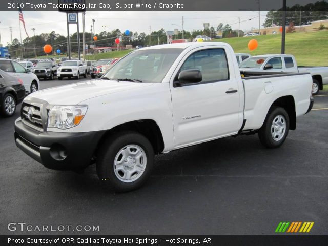 2010 Toyota Tacoma Regular Cab in Super White