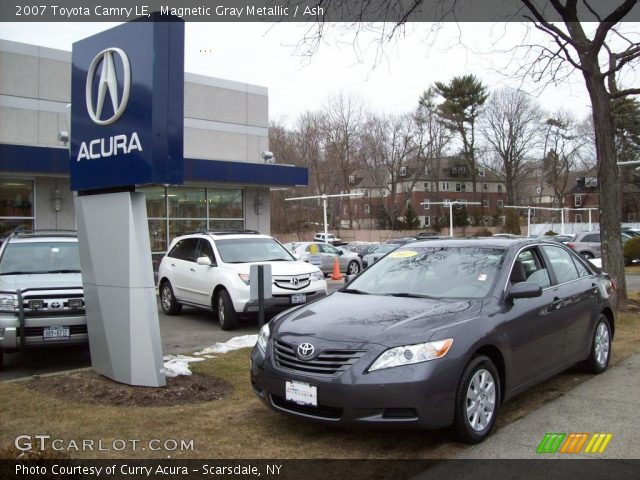 2007 Toyota Camry LE in Magnetic Gray Metallic