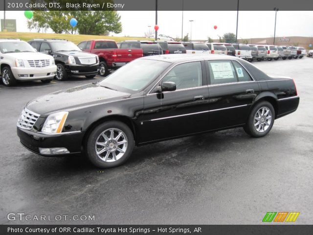 2010 Cadillac DTS  in Black Raven