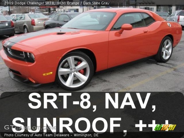 2009 Dodge Challenger SRT8 in HEMI Orange