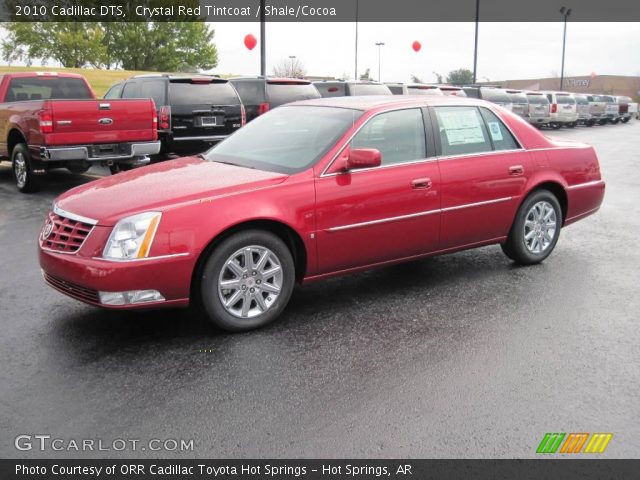 2010 Cadillac DTS  in Crystal Red Tintcoat