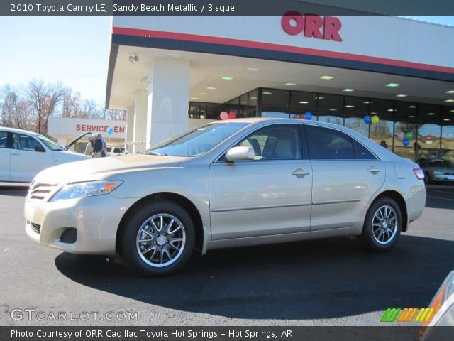 2010 Toyota Camry LE in Sandy Beach Metallic