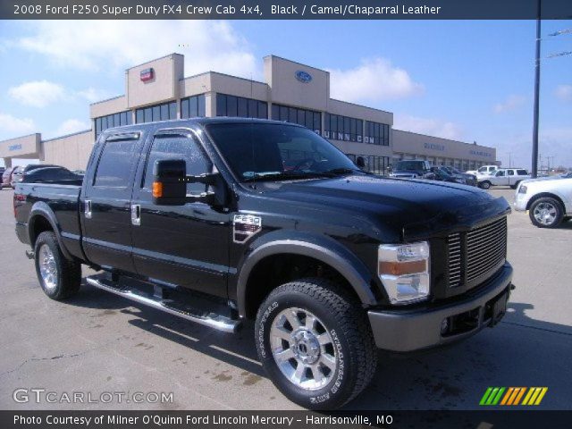 2008 Ford F250 Super Duty FX4 Crew Cab 4x4 in Black