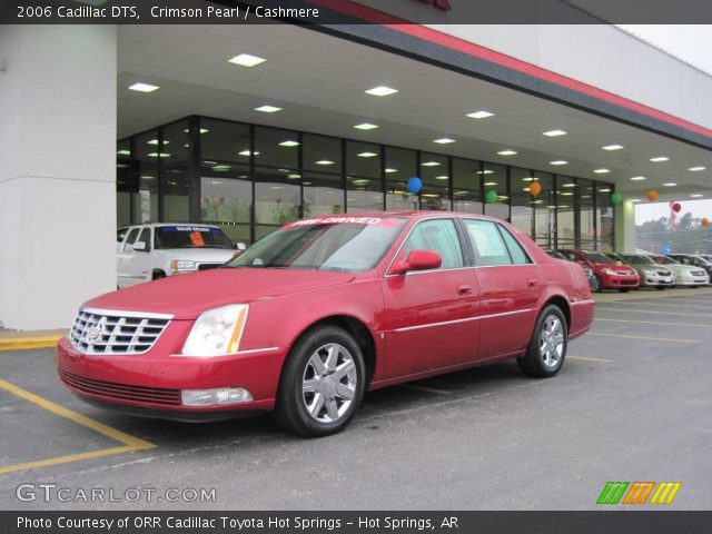 2006 Cadillac DTS  in Crimson Pearl