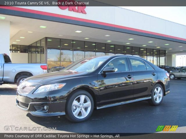 2010 Toyota Camry SE V6 in Black