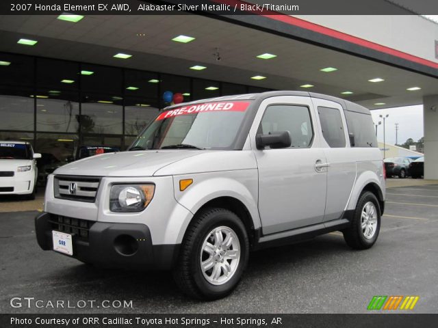 2007 Honda Element EX AWD in Alabaster Silver Metallic