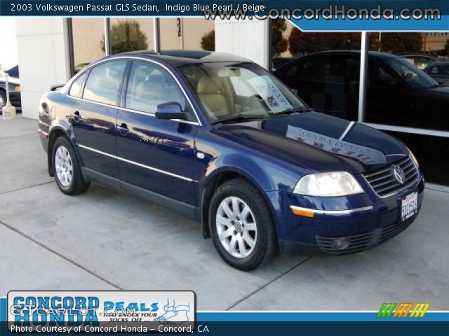 2003 Volkswagen Passat GLS Sedan in Indigo Blue Pearl