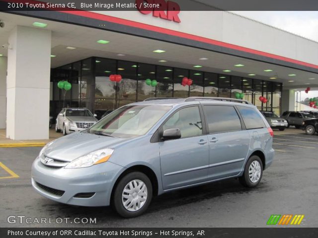 2010 Toyota Sienna CE in Blue Mirage Metallic