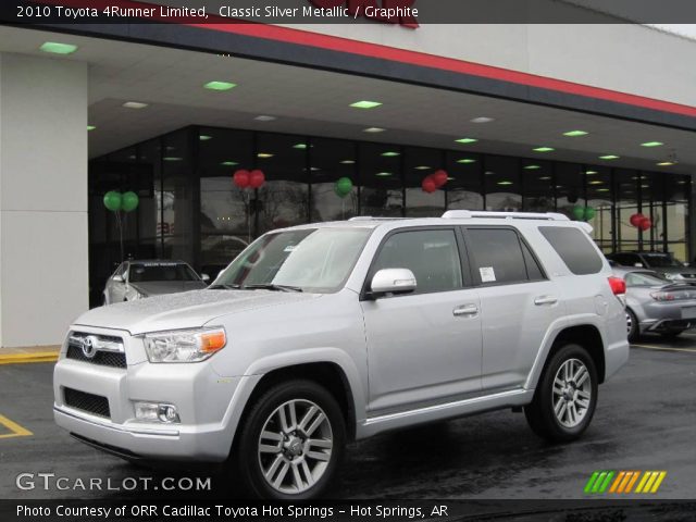 2010 Toyota 4Runner Limited in Classic Silver Metallic