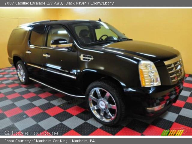 2007 Cadillac Escalade ESV AWD in Black Raven