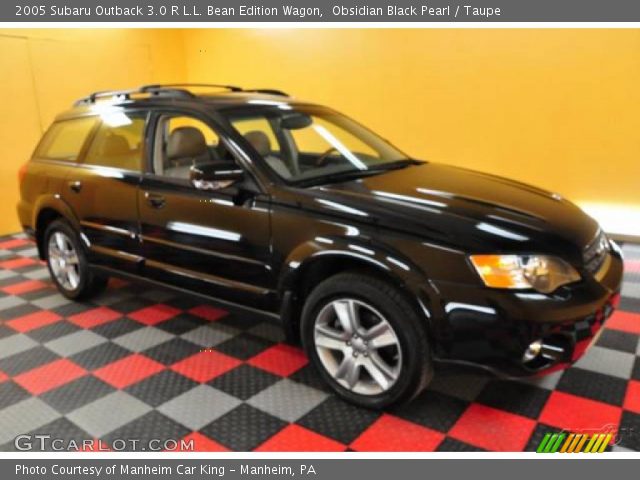 2005 Subaru Outback 3.0 R L.L. Bean Edition Wagon in Obsidian Black Pearl