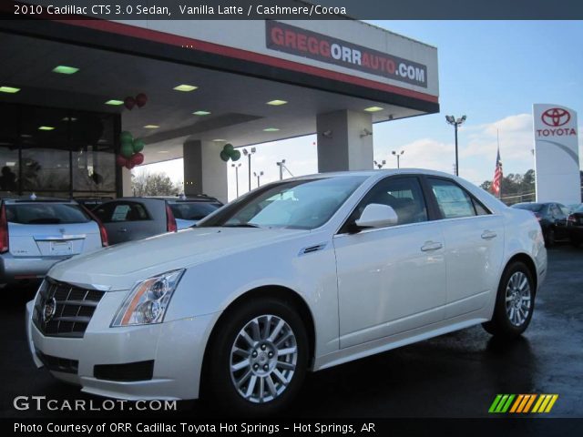2010 Cadillac CTS 3.0 Sedan in Vanilla Latte