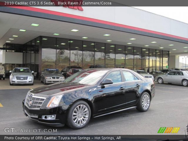 2010 Cadillac CTS 3.6 Sedan in Black Raven